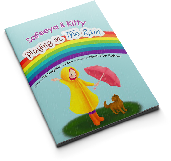 Safeeya & Kitty: Playing in the Rain