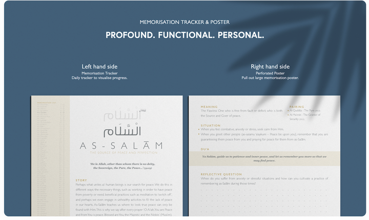 99 Names of Allah Guided Journal by Towards Faith