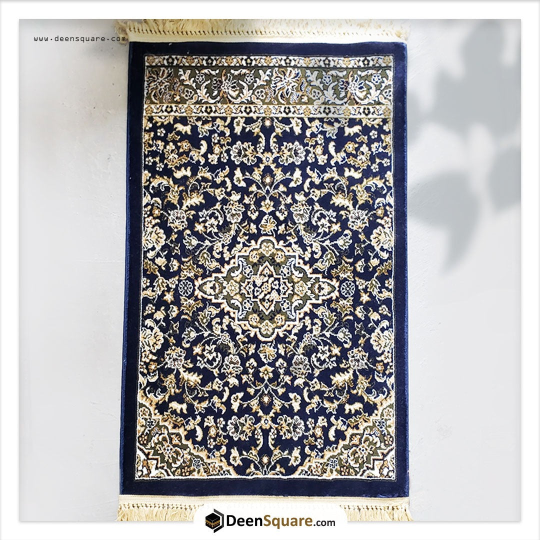 Al Rawdah Plain Design (New) Prayer Mat - سجادة صلاة الروضة بتصميم سادة (جديد)