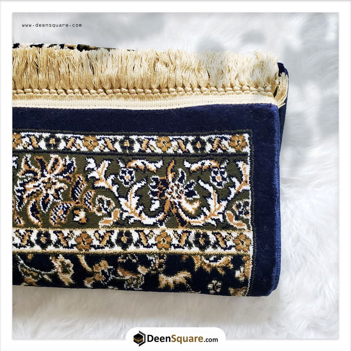 Al Rawdah Plain Design (New) Prayer Mat - سجادة صلاة الروضة بتصميم سادة (جديد)