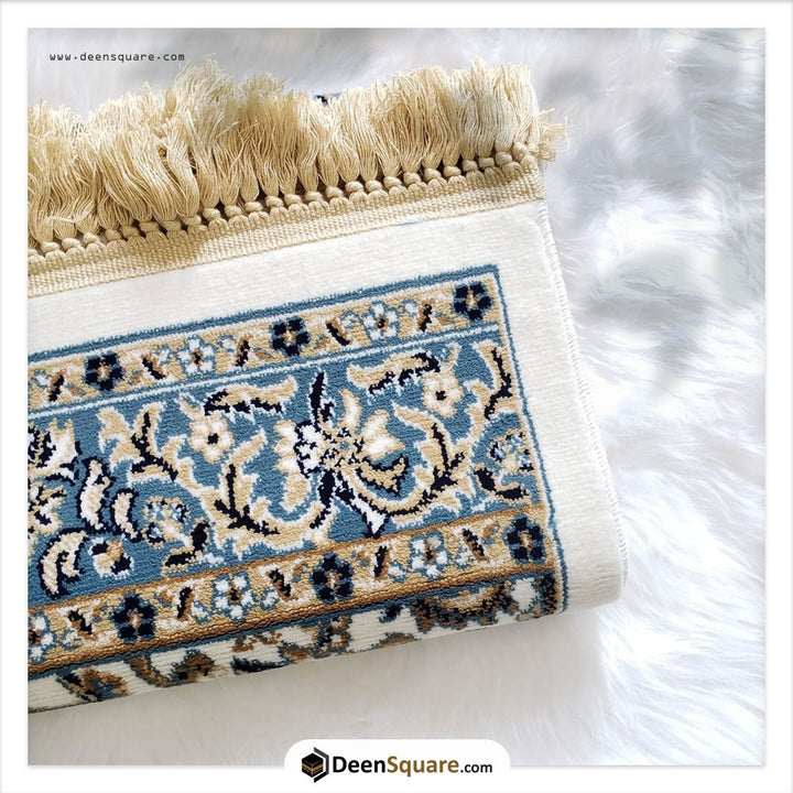 Al Rawdah Plain Design (New) Prayer Mat - سجادة صلاة الروضة بتصميم سادة (جديد)