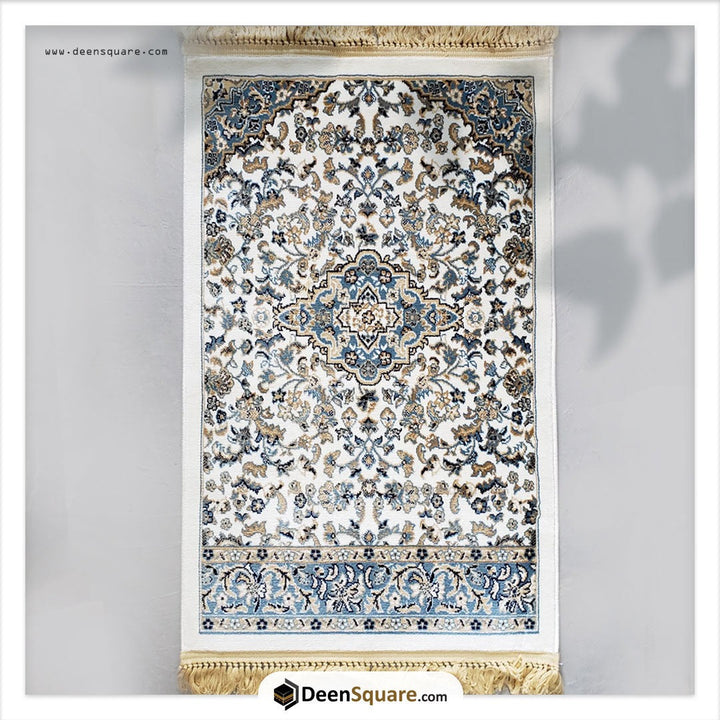 Al Rawdah Plain Design (New) Prayer Mat - سجادة صلاة الروضة بتصميم سادة (جديد)