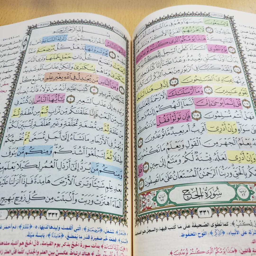 مصحف الحفظ الميسر - Mushaf Al Hifzul Al Muaisir | Multiple Sizes