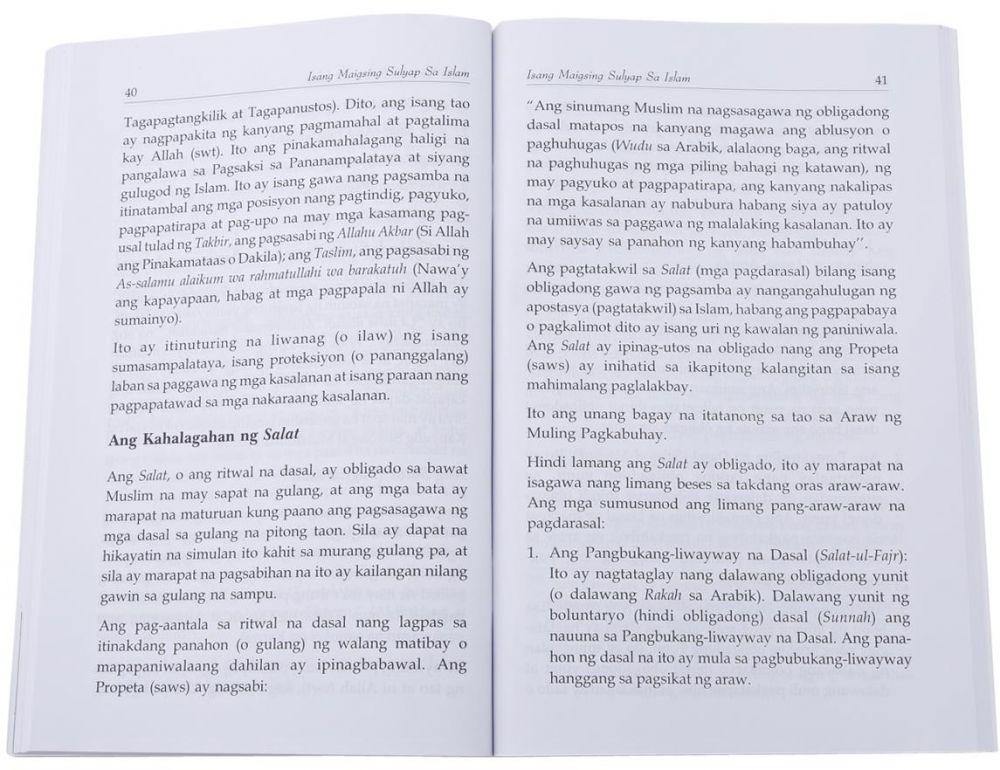 A Brief Look Upon Islam: Tagalog