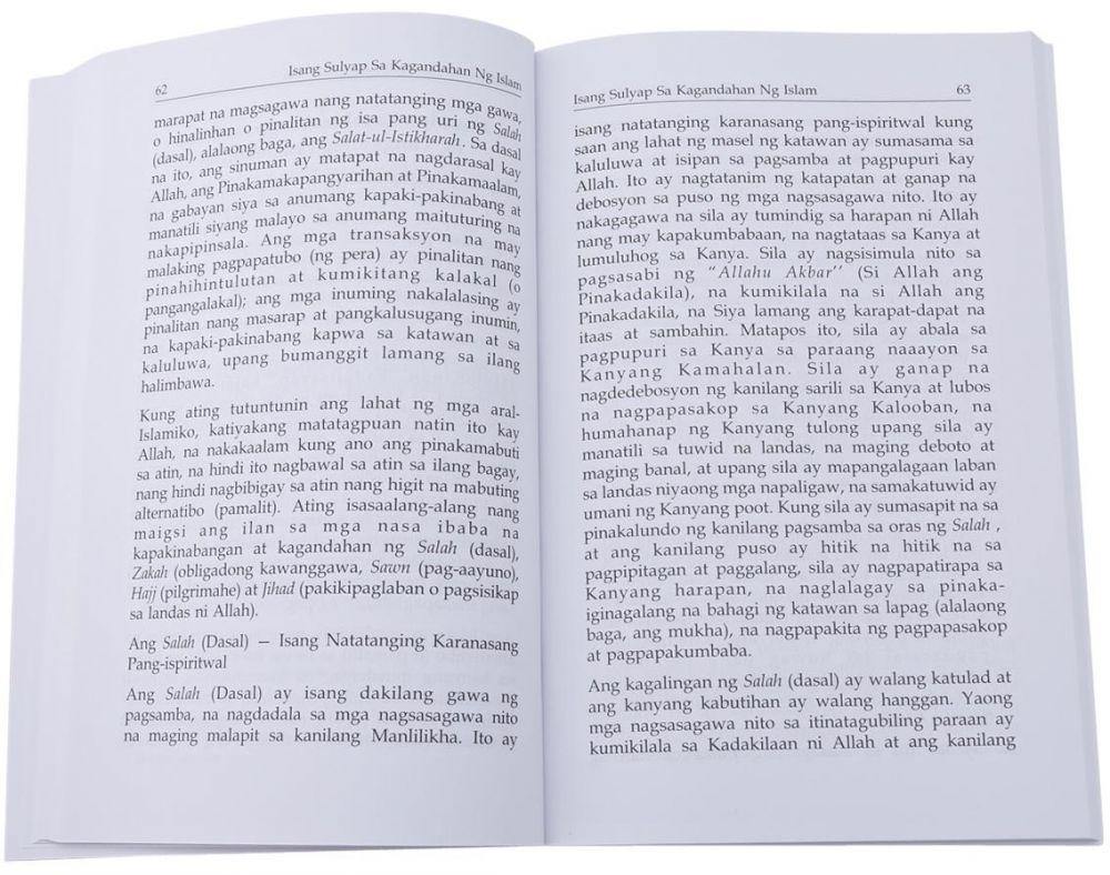 A Glimpse at the Beauty of Islam: Tagalog