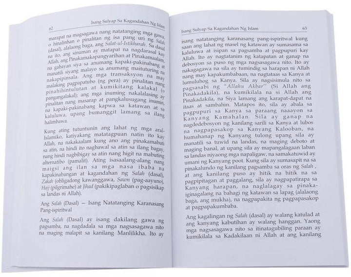 A Glimpse at the Beauty of Islam: Tagalog