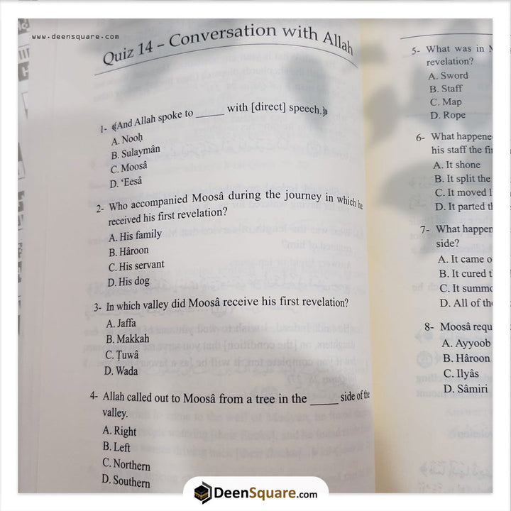 Stories of the Quran - Quiz Book