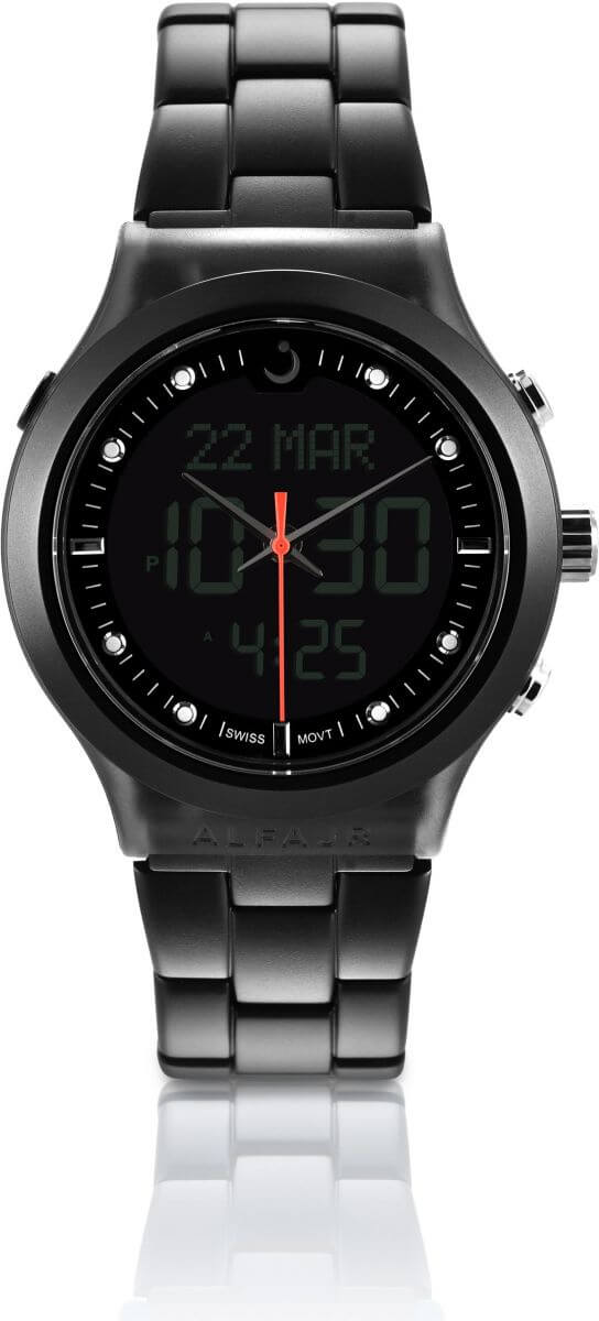 AlFajr Watch WB-20 Analog and Digital Watch - Available in six colors