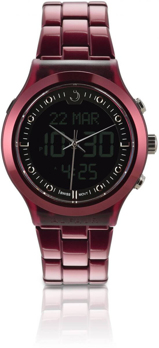 AlFajr Watch WB-20 Analog and Digital Watch - Available in six colors