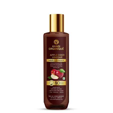 Apple Cider Vinegar Hair Cleanser - Khadi Organique