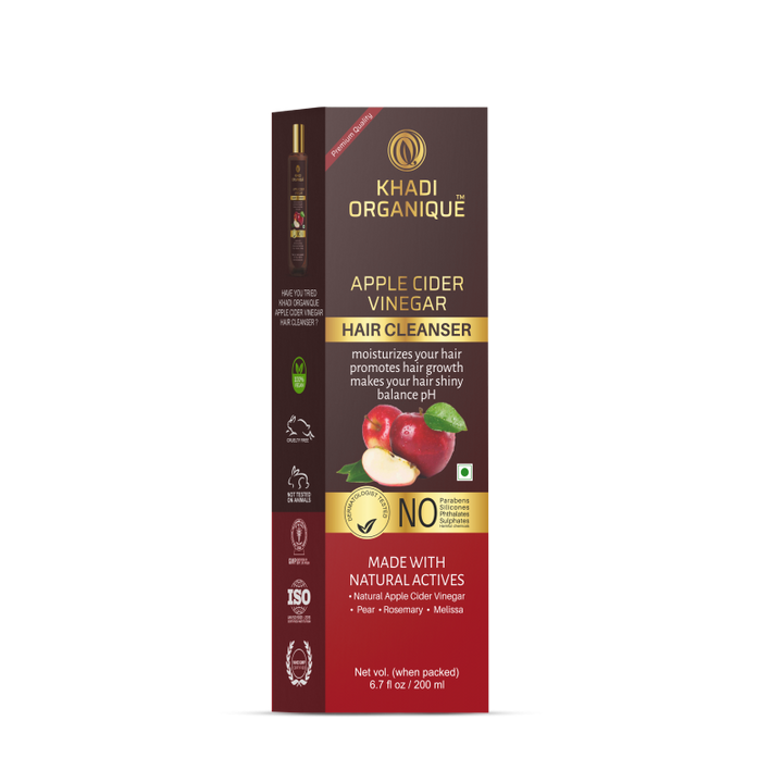 Apple Cider Vinegar Hair Cleanser - Khadi Organique