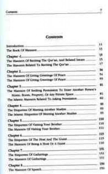 The Book of Manners