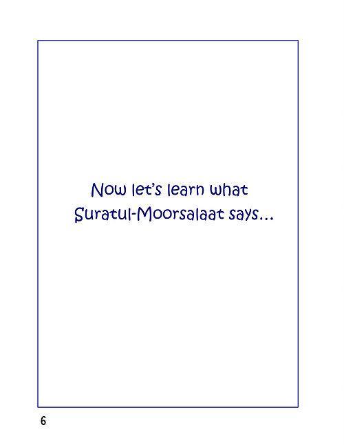 A Child's Tafseer Book 1 Suratul Moorsalaat (The Winds)