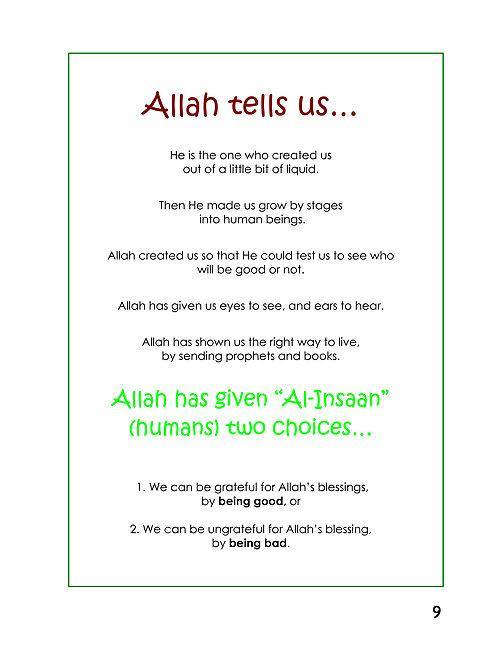 A Child's Tafseer Book 2 Suratul Insaan (Mankind)