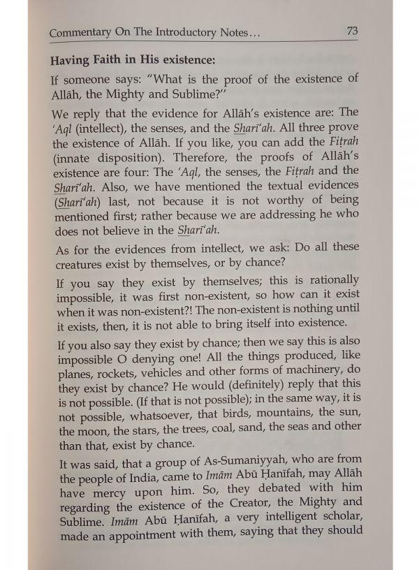 Commentary On Shaikh Al-Islam Ibn Taymiyyah's Al-Aqidah Al-Wasitiyyah
