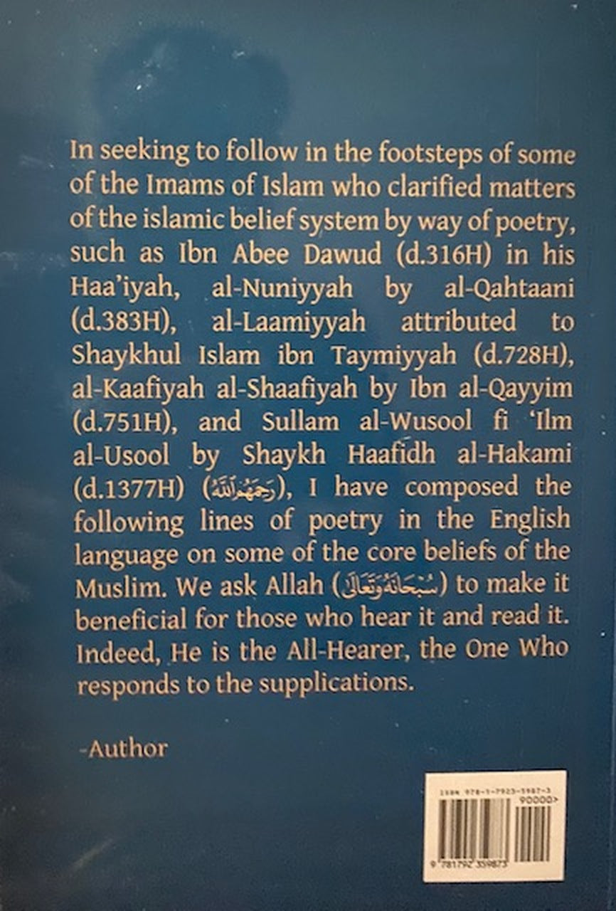 THE CORE BELIEFS OF A MUSLIM: IN POETRY WRITTEN BY ANWAR WRIGHT