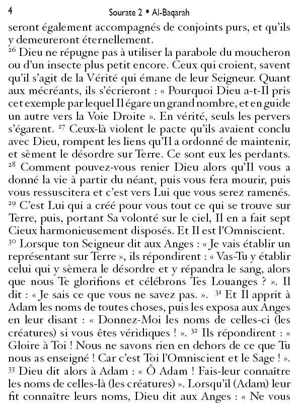 Le Coran (Quran in French)