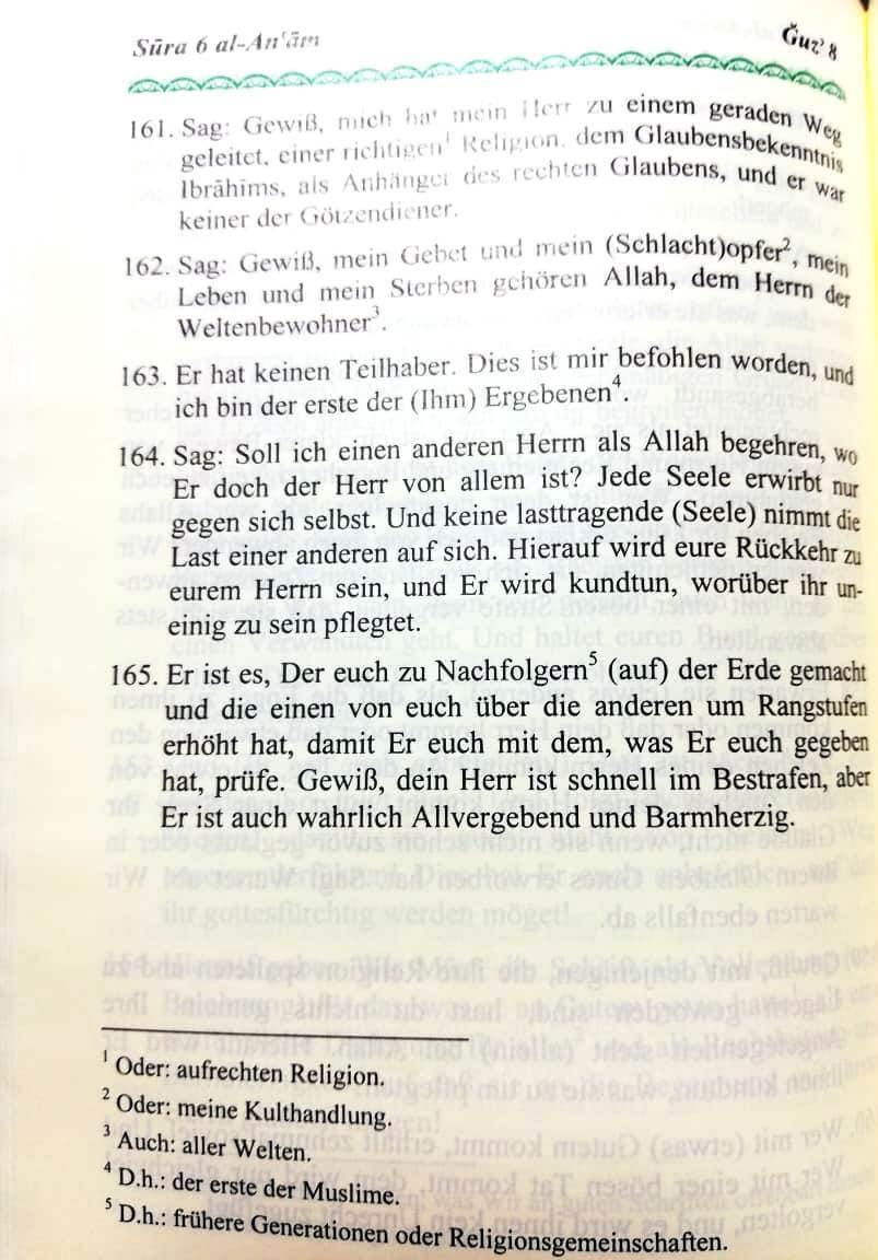 Quran in German Translation - King Fahd Publication