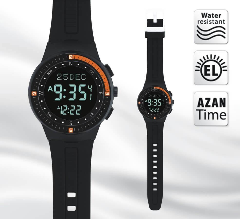 Al Harameen Azan Watch HA-6505BBB