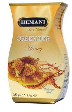 Hemani Green Tea Honey 100g - DeenSquare.com
