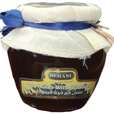 Hemani Honey with Black Seed - Traditional Pack 610GM - DeenSquare.com