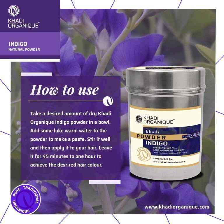 Indigo Powder - Khadi Organique