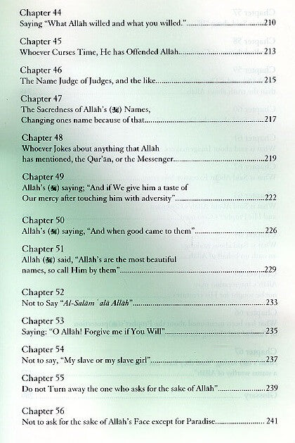 An Explanation of Muhammad ibn Abd al-Wahhabs Kitab Al-Tawhid