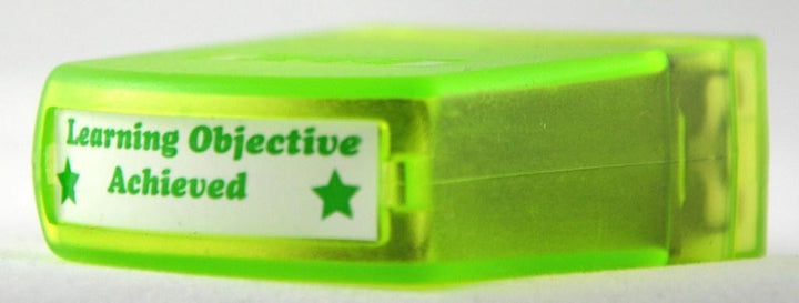Learning Objective Achieved Stamp (Green)