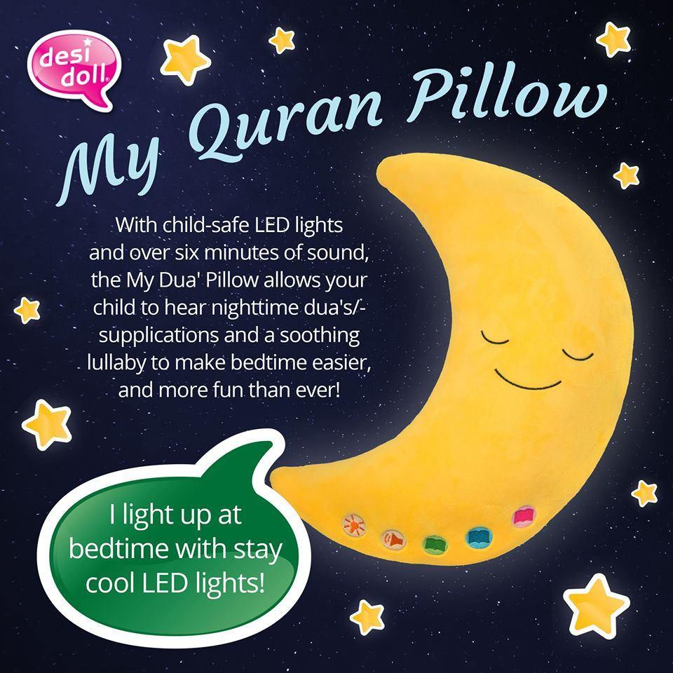 My Quran Pillow with Light & Sound