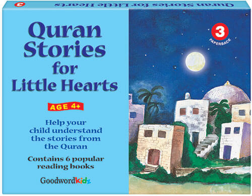 My Quran Stories for Little Hearts Gift Box-3 (Six Books)
