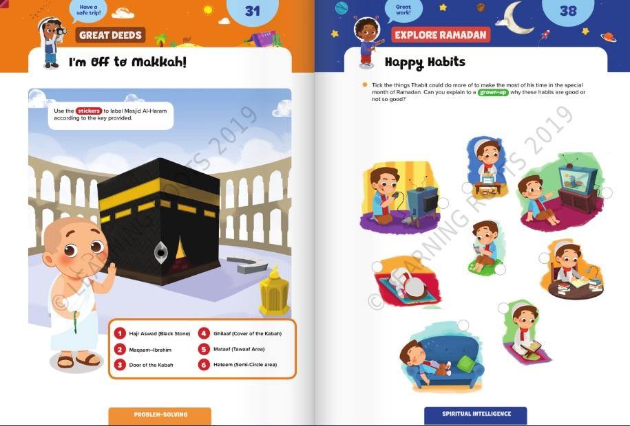 Ramadan Activity Book (Big & Little Kids) - Learning Roots