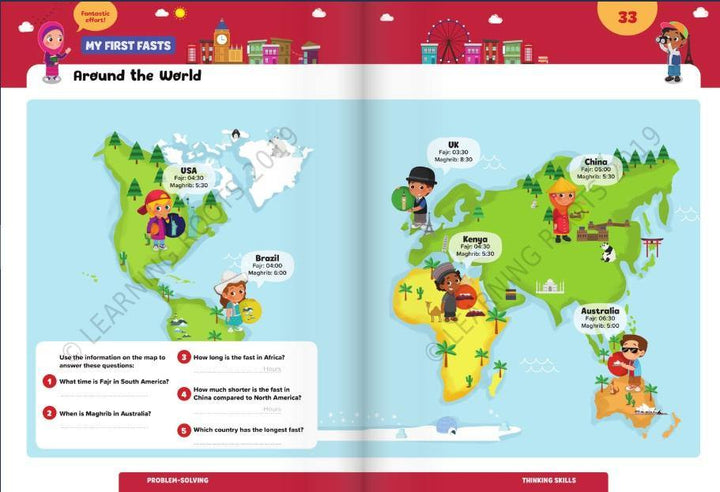 Ramadan Activity Book (Big & Little Kids) - Learning Roots