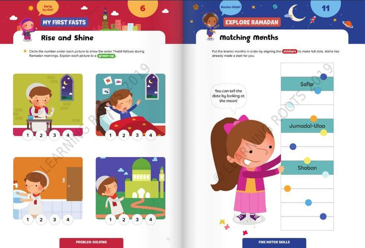 Ramadan Activity Book (Big & Little Kids) - Learning Roots