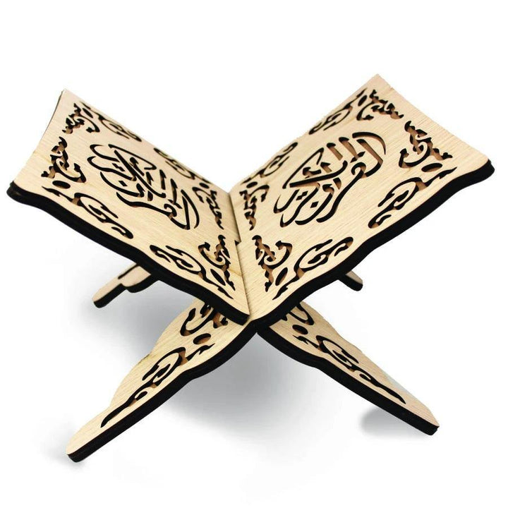 Foldable Quran Stand (Quran Rihal) (حامل القرآن الكريم القابل للطي)