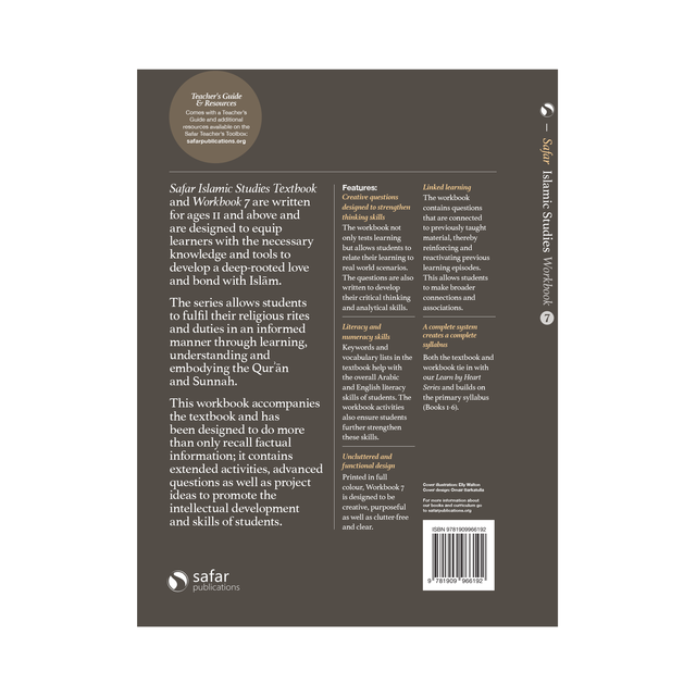 Islamic Studies Workbook 7 - Learn about Islam Series by Safar Publications