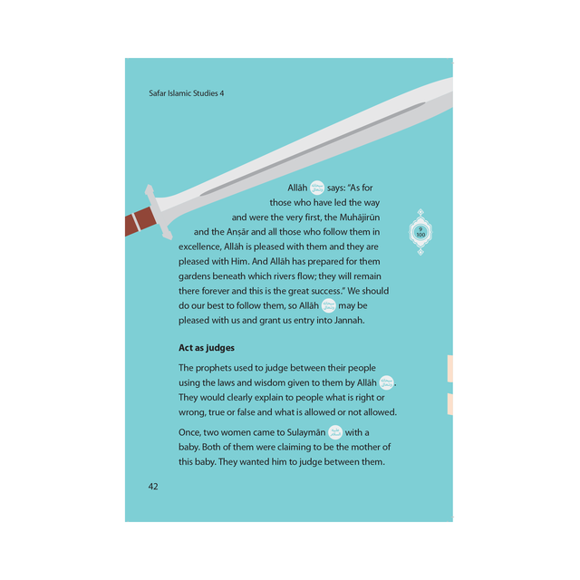 Islamic Studies Textbook 4 - Learn about Islam Series by Safar Publications