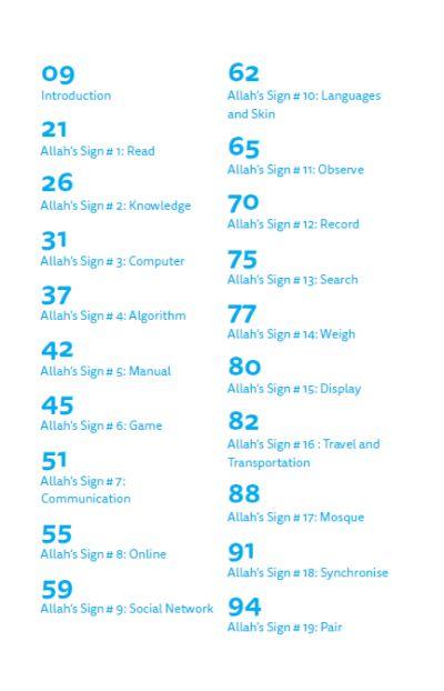 Seek the Signs of Allah