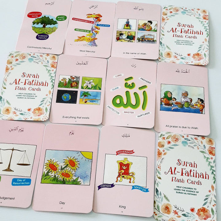 Surah Al-Fatihah Flash Cards