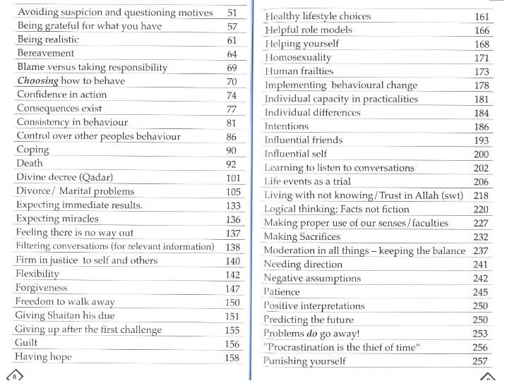 Therapy from the Quran and Ahadith - A Reference Guide for Character Development
