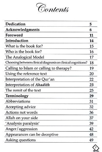 Therapy from the Quran and Ahadith - A Reference Guide for Character Development