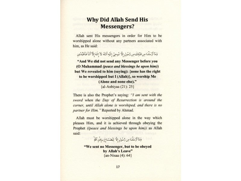 This is Our Islamic Creed (Questions & Answers)