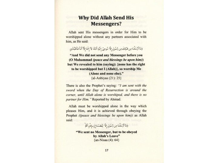 This is Our Islamic Creed (Questions & Answers)