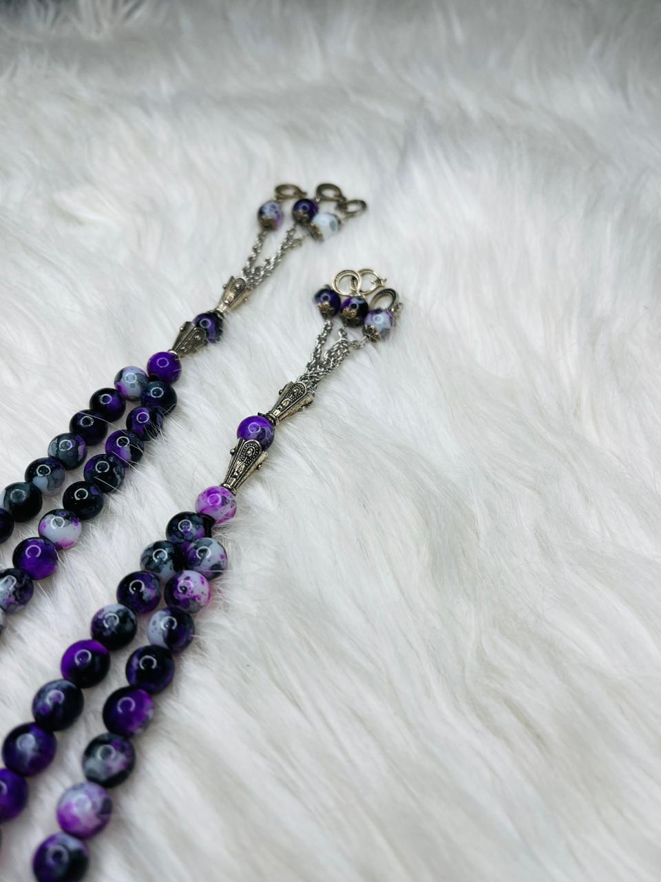 33 Beads Marble Tasbeeh with Chain - 5mm