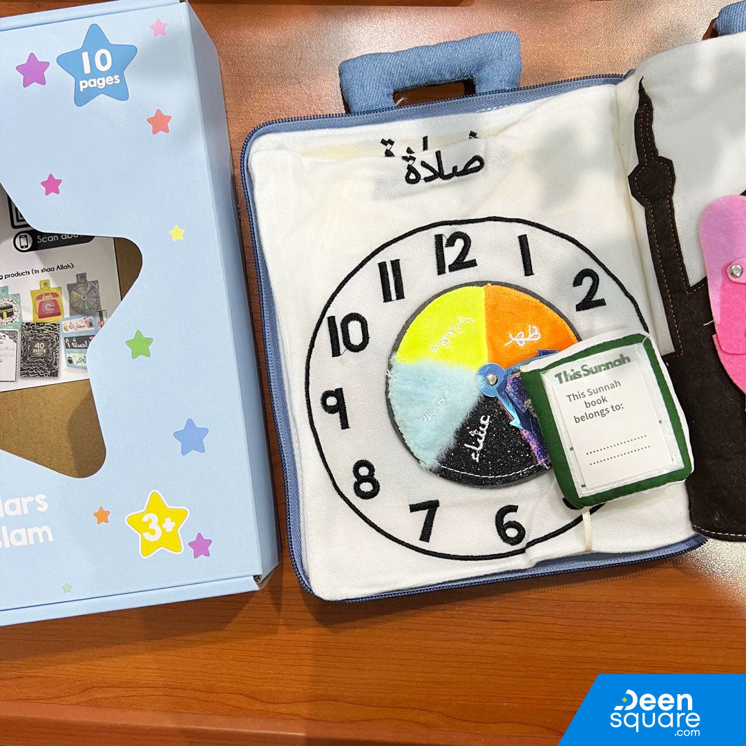 5 Pillars of Islam – Islamic Interactive Fabric Quiet Book for Muslim Kids