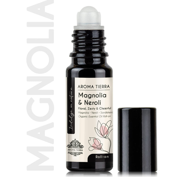 Magnolia &amp; Neroli Essential Oil Roll-On Organic | Aroma Tierra