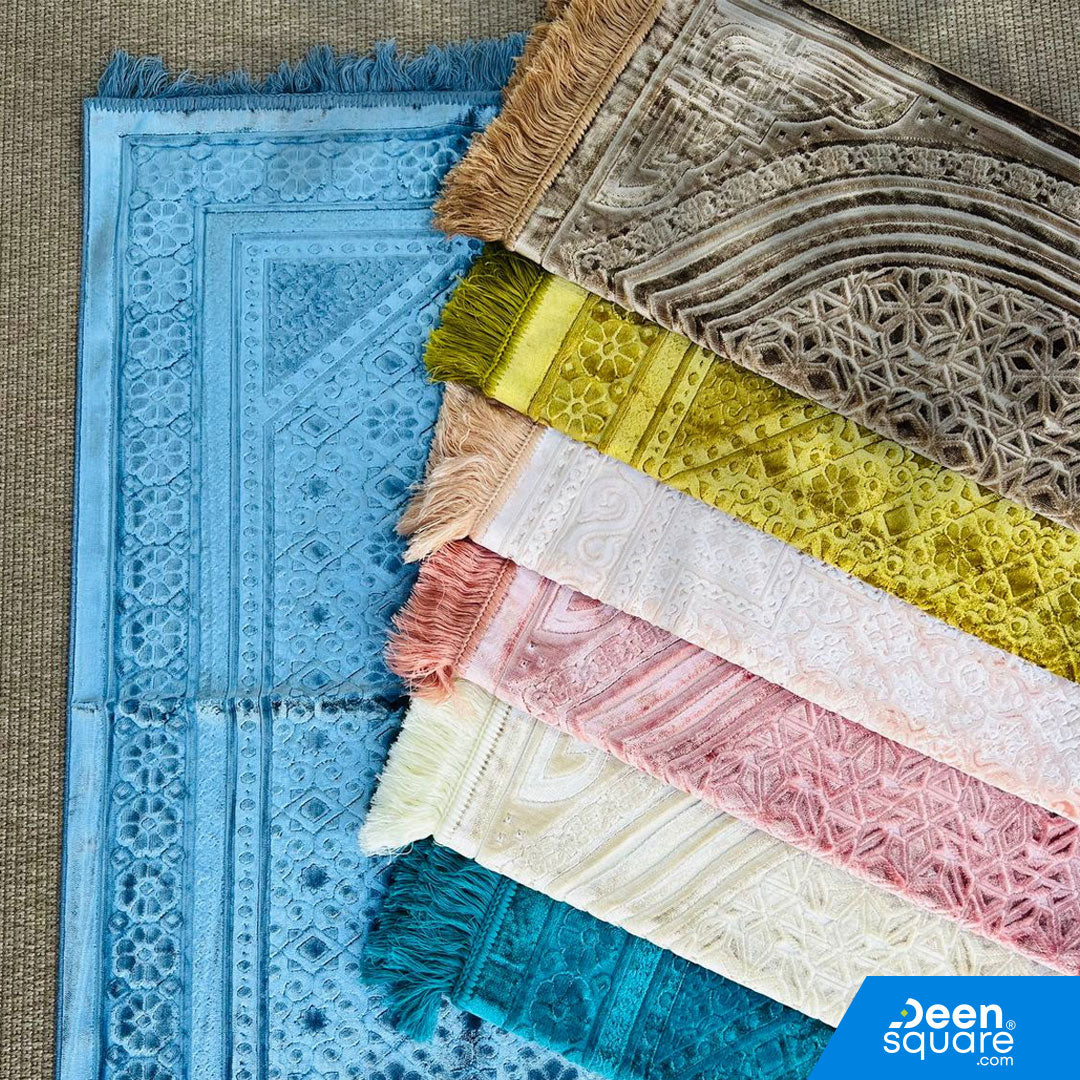 سجادة صلاة مخملية وناعمة | سجادة الصلاة الناعمة والمخملية 