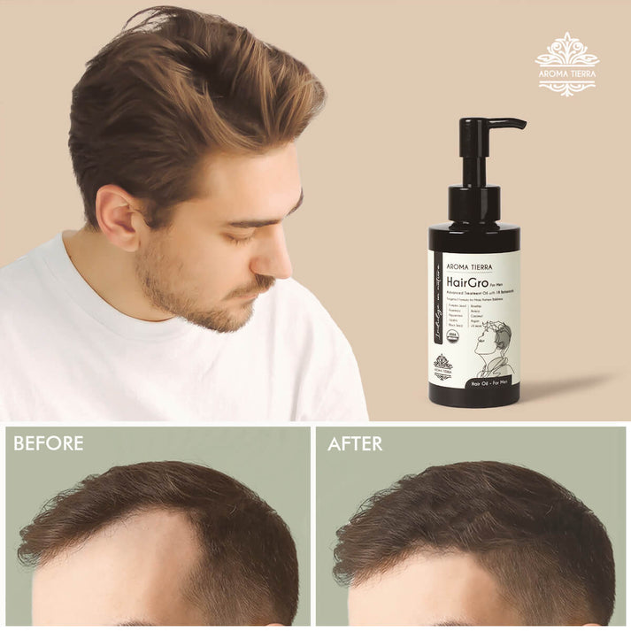 HairGro - Hair Growth Oil for Men (with Pumpkin & Rosemary) 100 ml