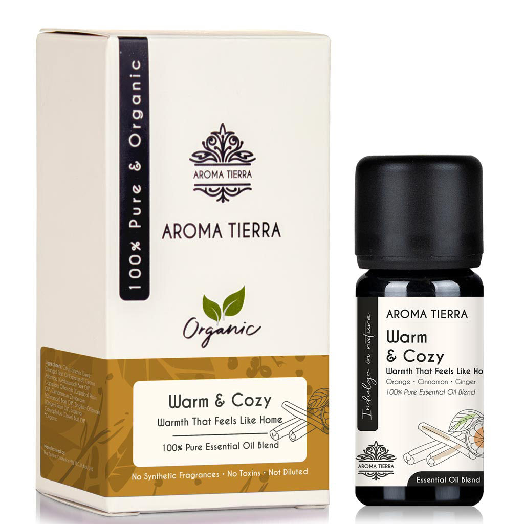 Warm &amp; Cozy Essential Oil Blend - Aroma Tierra