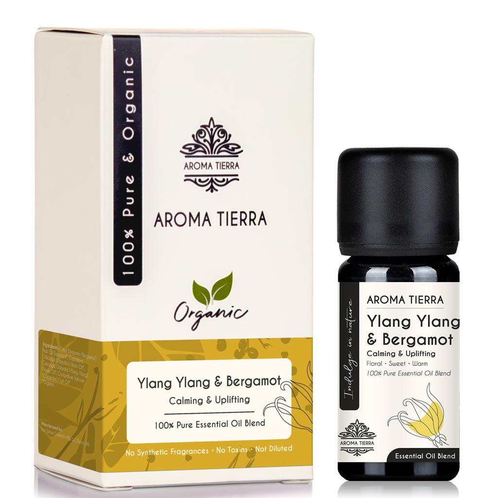 Ylang Ylang &amp; Bergamot Essential Oil Blend - Aroma Tierra