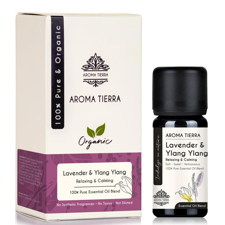 Lavender &amp; Ylang Ylang Essential Oil Blend - Relaxing &amp; Calming Aroma